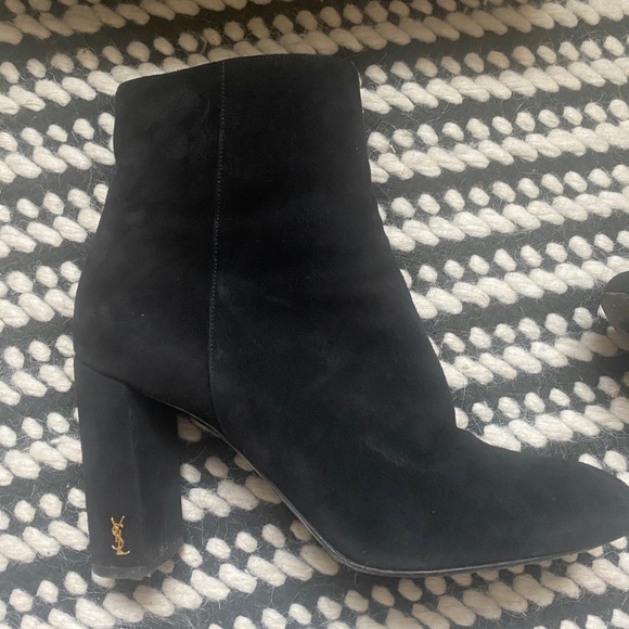 Saint Laurent Lou boot with emblem on heel (rare) - Picture 3 of 9